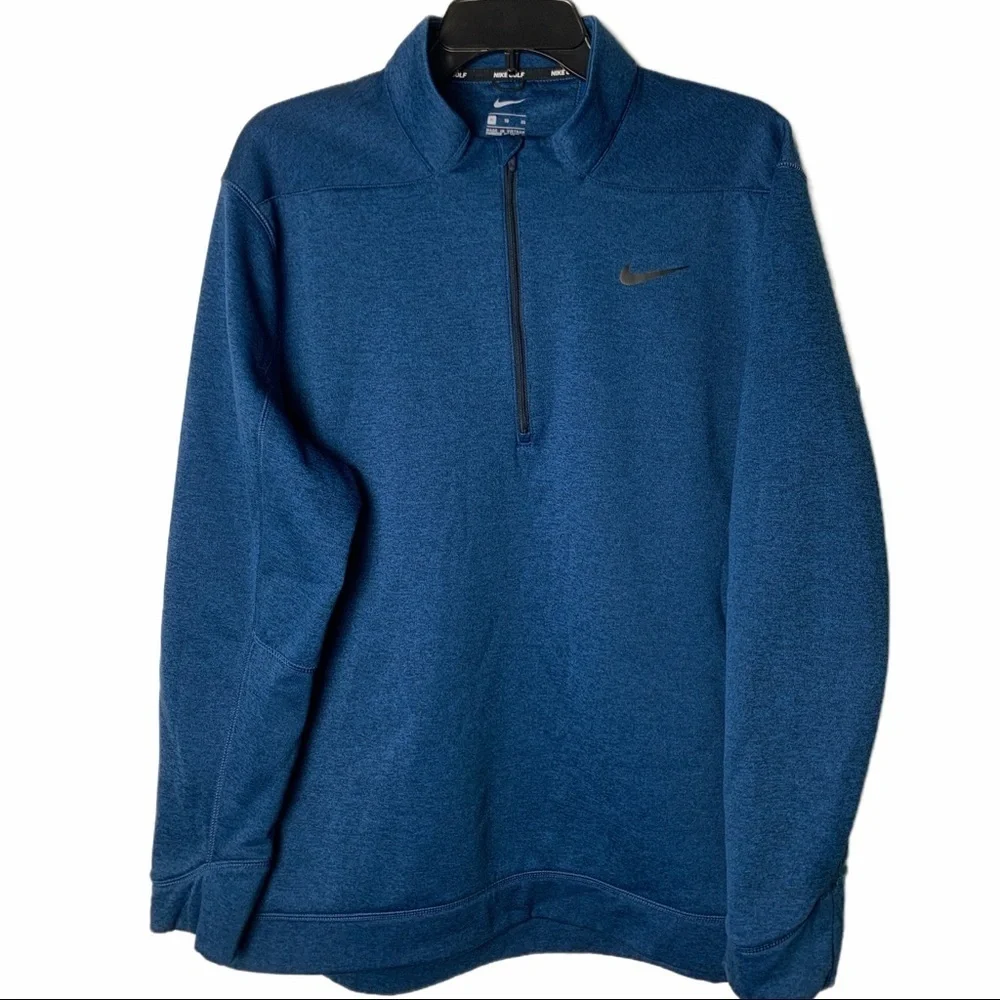 Nike Golf Pullover XL Therma 1/4 Zip Top Long Sleeve Fleece Lined